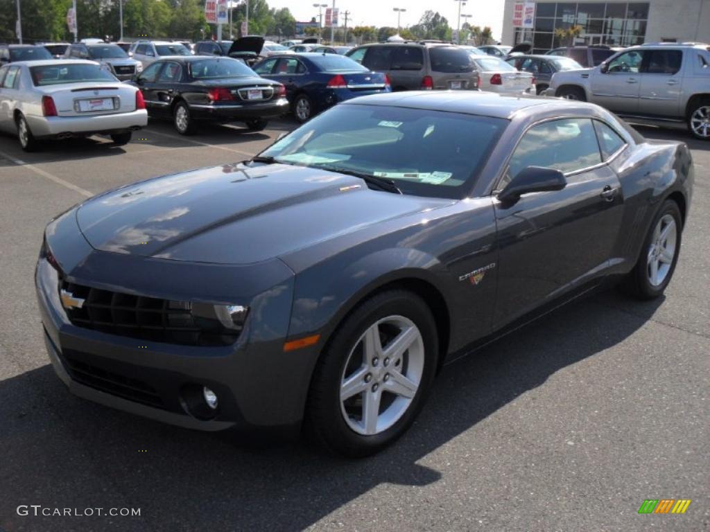 Cyber Gray Metallic Chevrolet Camaro