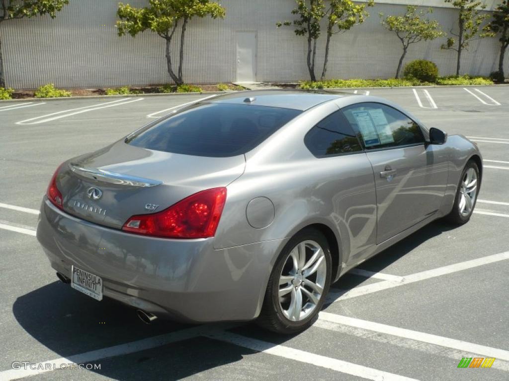 Platinum Graphite Gray 2008 Infiniti G 37 Journey Coupe Exterior Photo #49861955