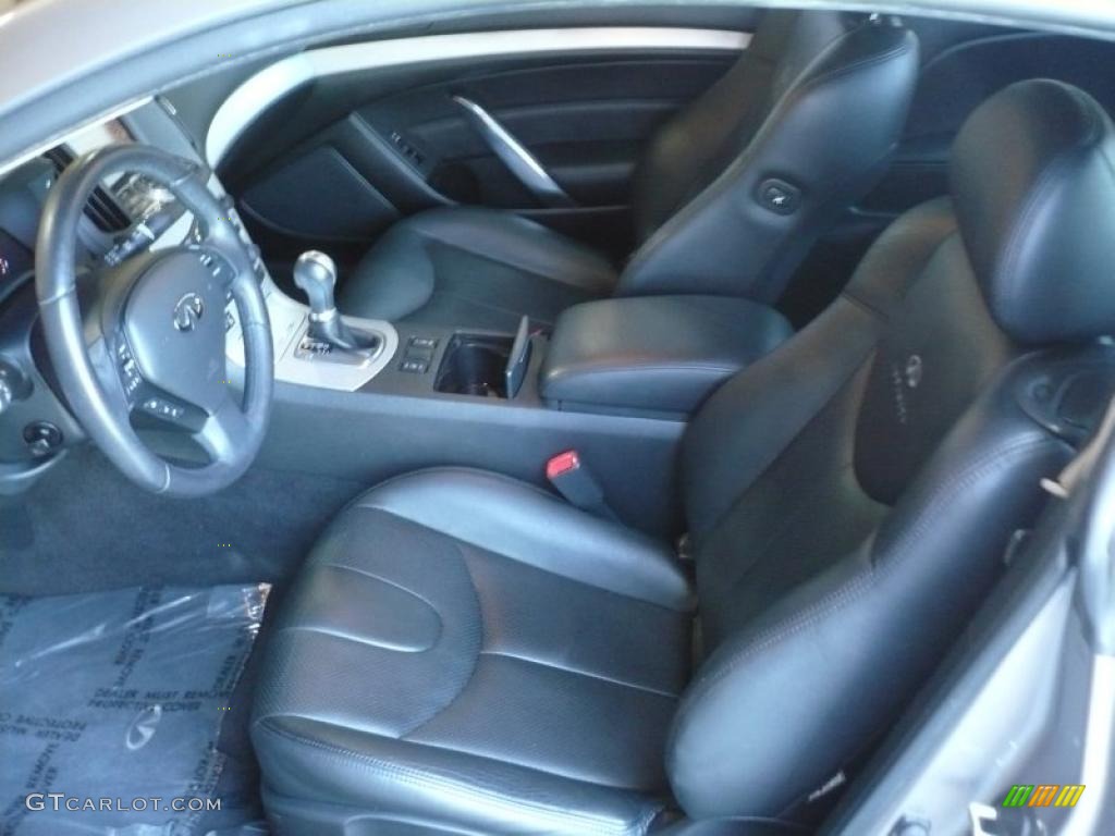 Graphite Interior 2008 Infiniti G 37 Journey Coupe Photo #49862048