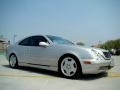 2002 Brilliant Silver Metallic Mercedes-Benz CLK 55 AMG Coupe  photo #17