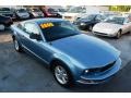 2008 Windveil Blue Metallic Ford Mustang V6 Deluxe Coupe  photo #6