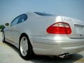 2002 Brilliant Silver Metallic Mercedes-Benz CLK 55 AMG Coupe  photo #33