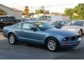 2008 Windveil Blue Metallic Ford Mustang V6 Deluxe Coupe  photo #12