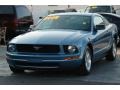 2008 Windveil Blue Metallic Ford Mustang V6 Deluxe Coupe  photo #18