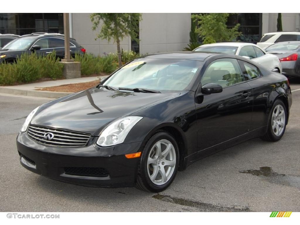 Black Obsidian 2006 Infiniti G 35 Coupe Exterior Photo #49862831