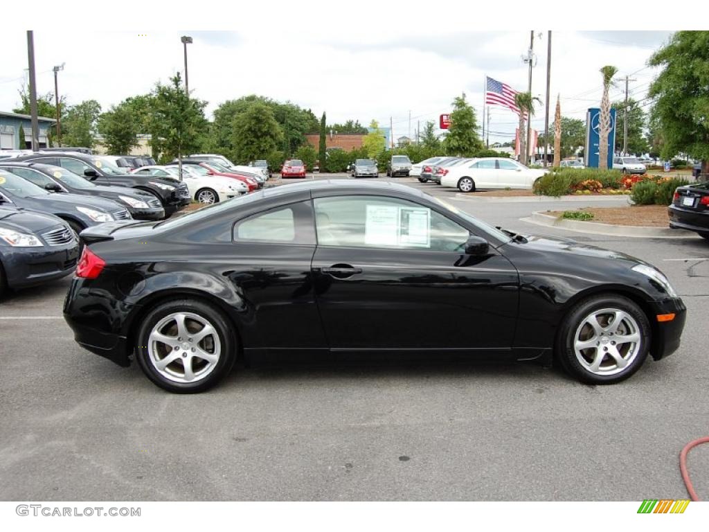 Black Obsidian 2006 Infiniti G 35 Coupe Exterior Photo #49862861