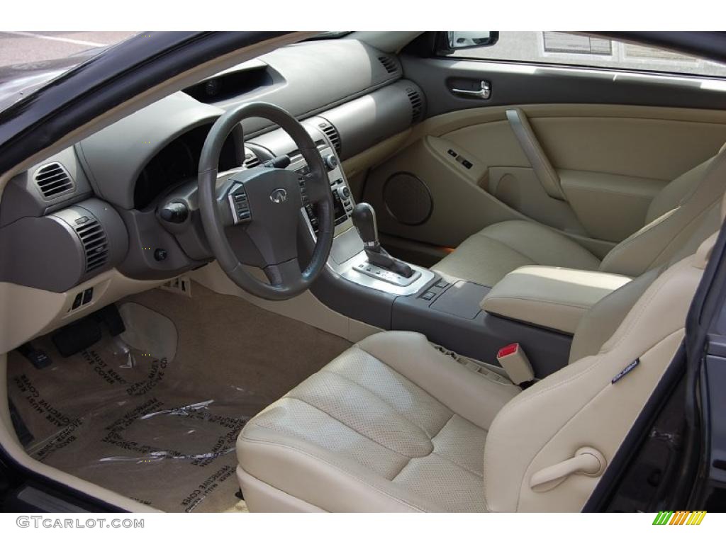 Wheat Interior 2006 Infiniti G 35 Coupe Photo #49862876