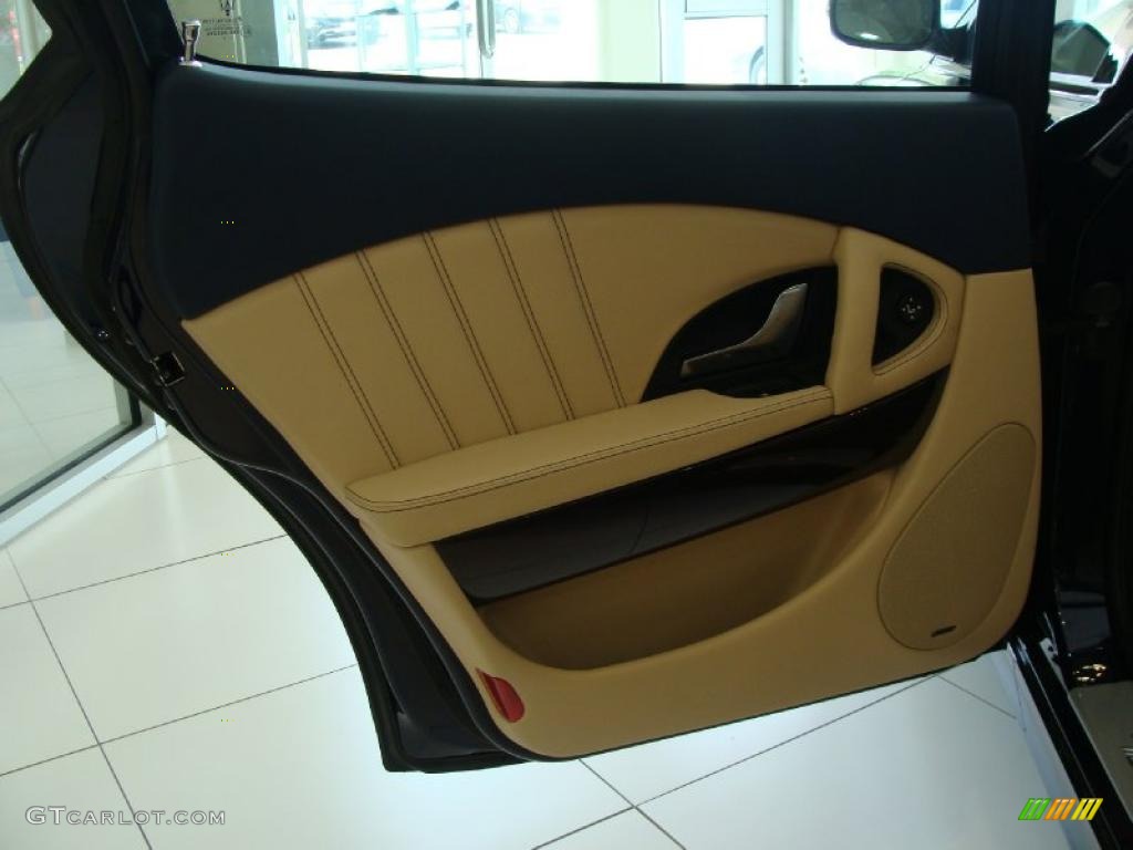 2011 Quattroporte S - Blu Oceano (Blue Metallic) / Pearl Beige photo #11