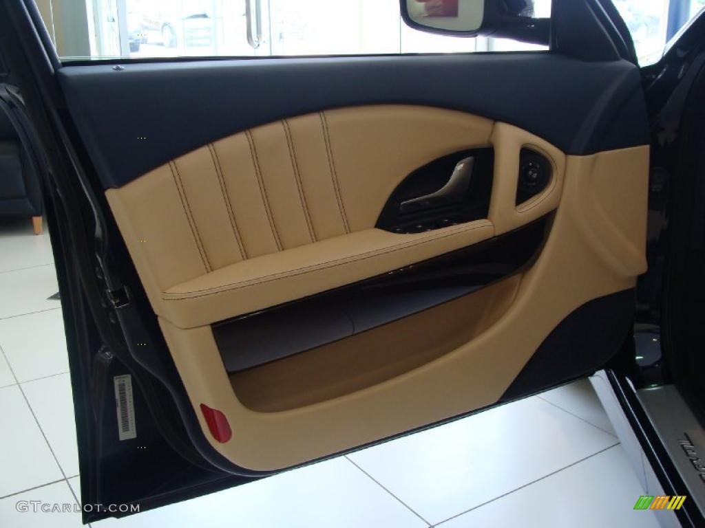 2011 Quattroporte S - Blu Oceano (Blue Metallic) / Pearl Beige photo #13