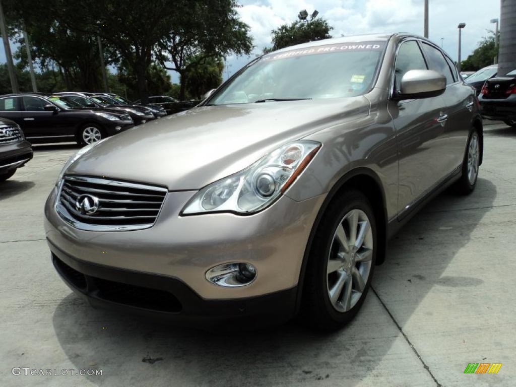 Scarlet Silver 2008 Infiniti EX 35 Journey Exterior Photo #49863584
