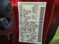  2007 Frontier SE King Cab Red Brawn Color Code A15