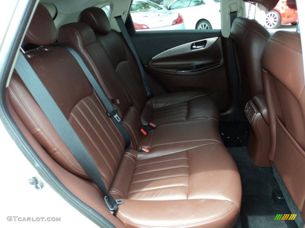 Chestnut Interior 2008 Infiniti EX 35 Journey Photo #49863722