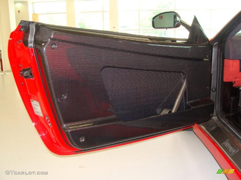2004 Ferrari 360 Challenge Stradale F1 Red/Black Door Panel Photo #49863728