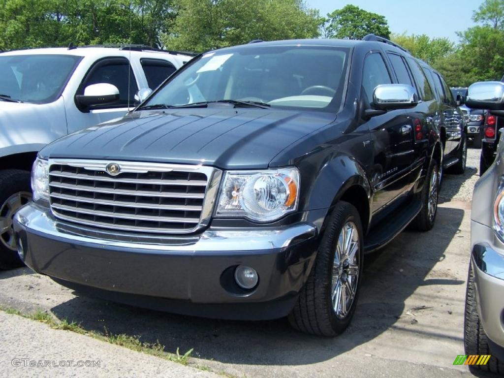 2008 Aspen Limited 4WD - Steel Blue Metallic / Dark Slate Gray/Light Slate Gray photo #1