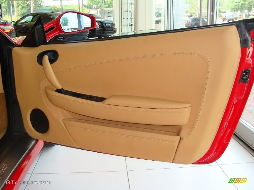 2005 Ferrari F430 Spider F1 Beige Door Panel Photo #49864154