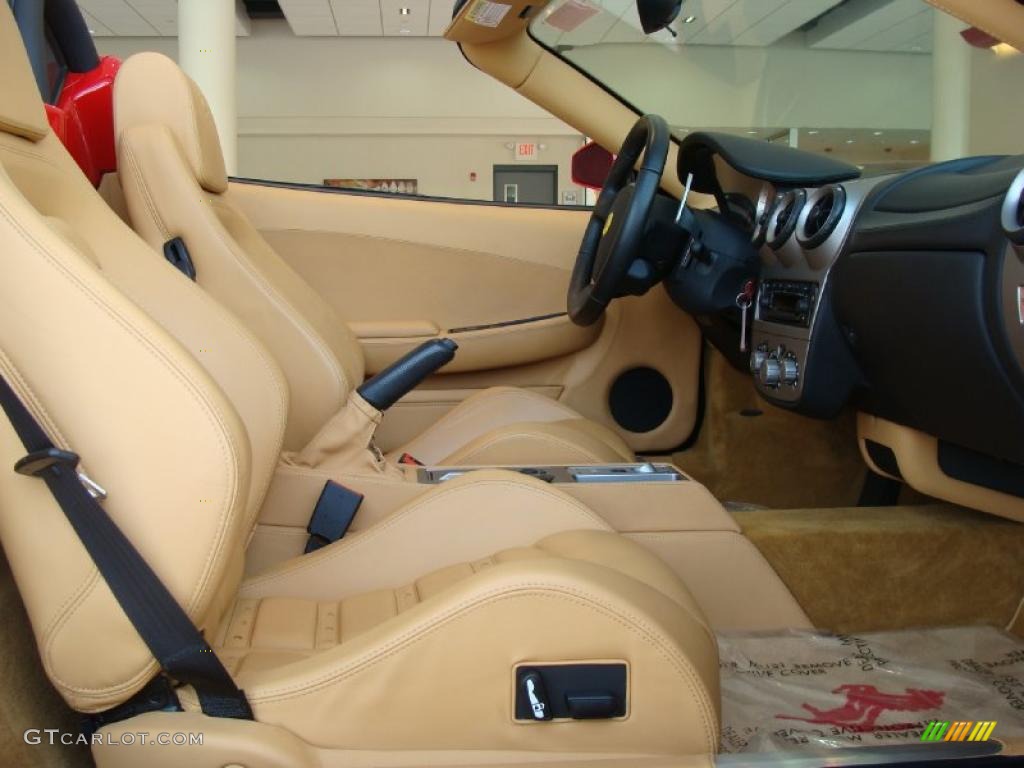 Beige Interior 2005 Ferrari F430 Spider F1 Photo #49864166