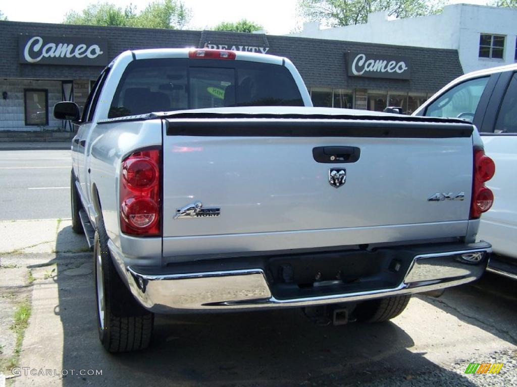 2008 Ram 1500 Big Horn Edition Quad Cab 4x4 - Mineral Gray Metallic / Medium Slate Gray photo #2