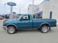 1994 Cayman Green Metallic Ford Ranger XLT Regular Cab 4x4  photo #2