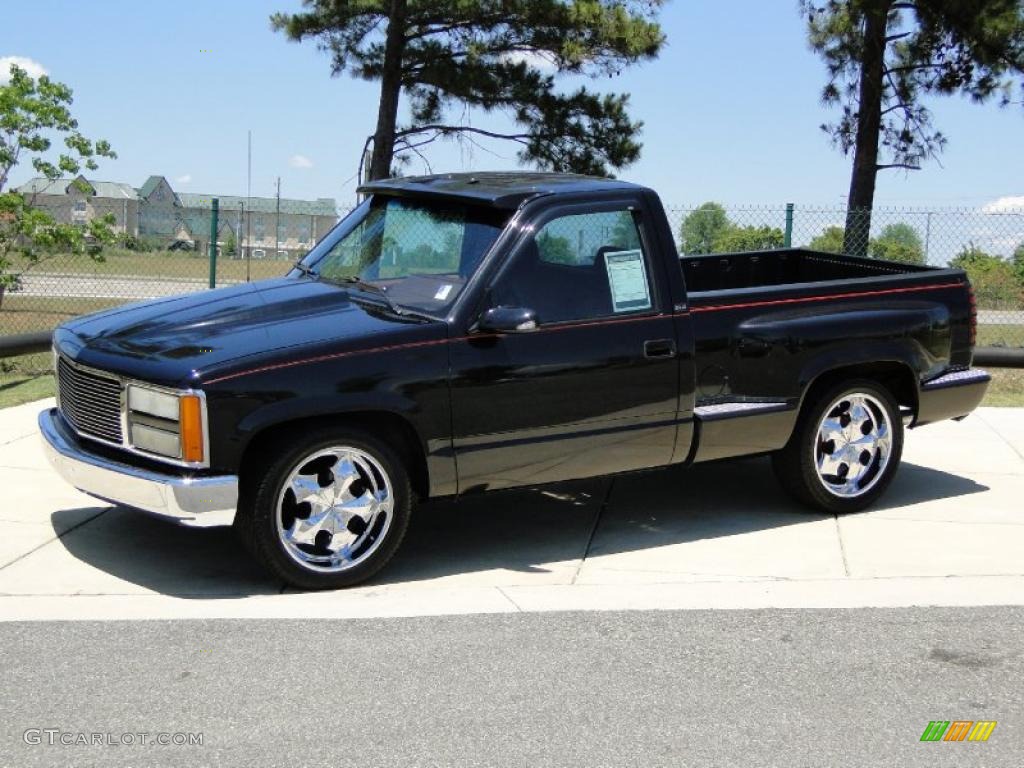 1993 GMC Sierra 1500 SLE Regular Cab Custom Wheels Photo #49865144