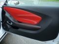 Black/Inferno Orange Door Panel Photo for 2010 Chevrolet Camaro #49865167