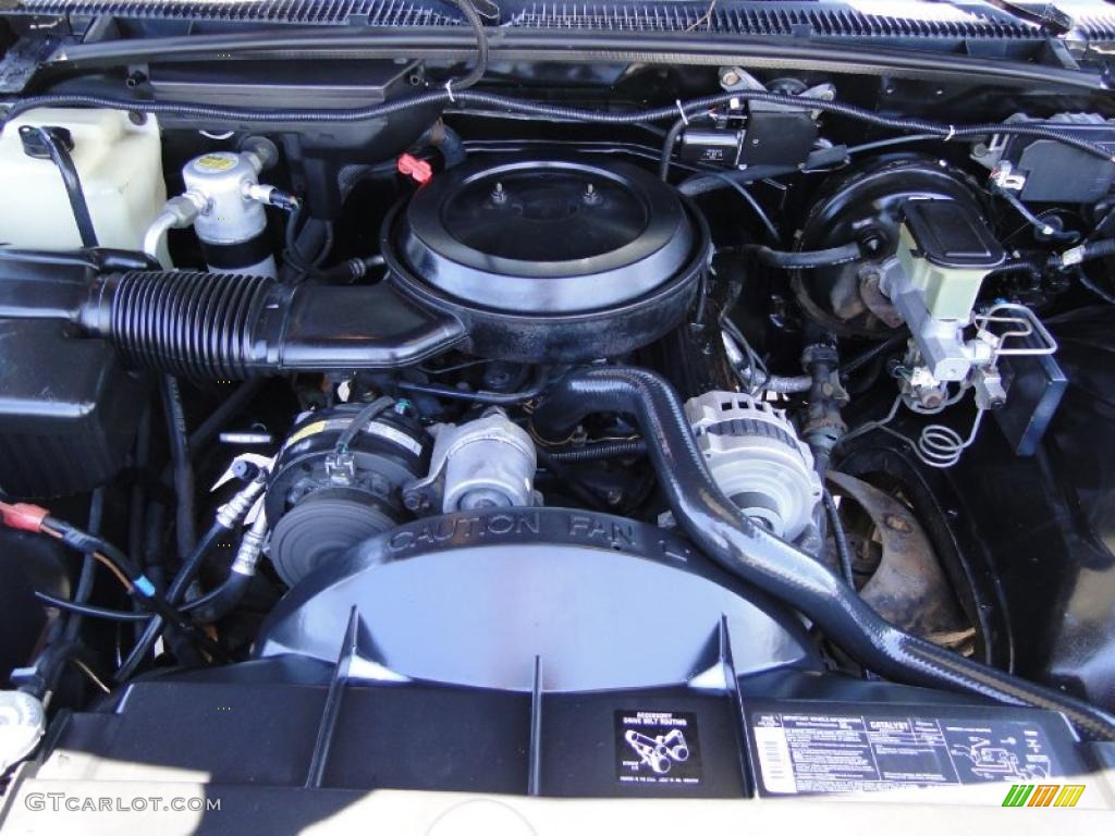 1993 GMC Sierra 1500 SLE Regular Cab 5.7 Liter OHV 16-Valve V8 Engine Photo #49865369