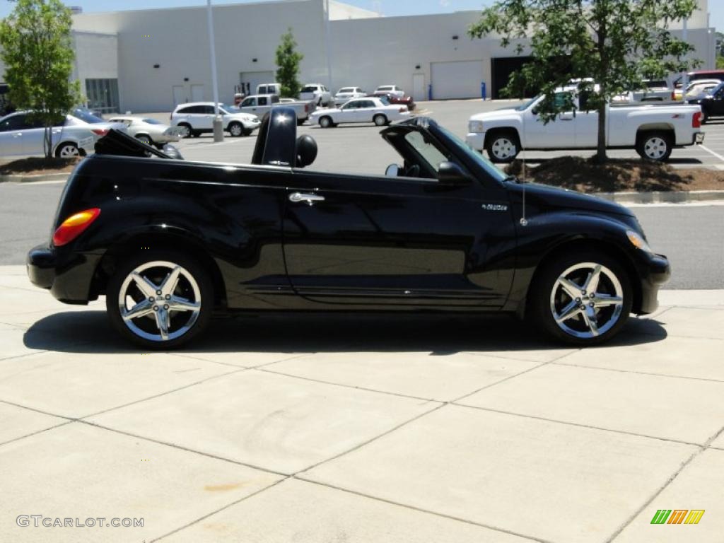 2005 PT Cruiser GT Convertible - Black / Dark Slate Gray photo #4