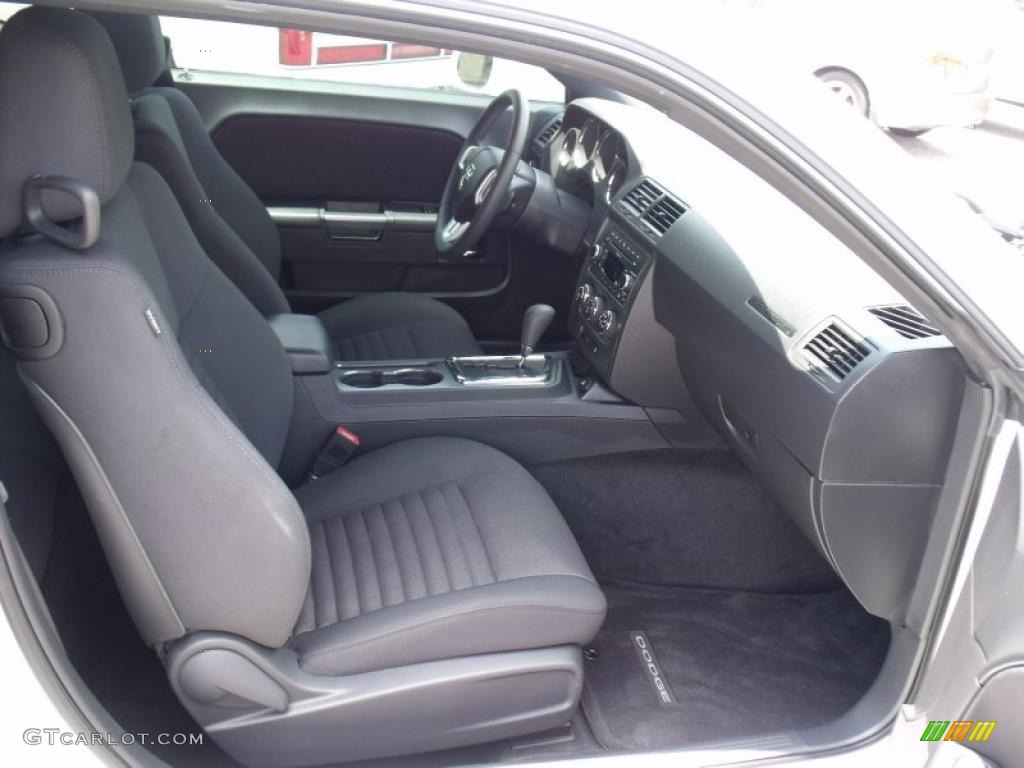 2011 Challenger R/T - Bright White / Dark Slate Gray photo #12