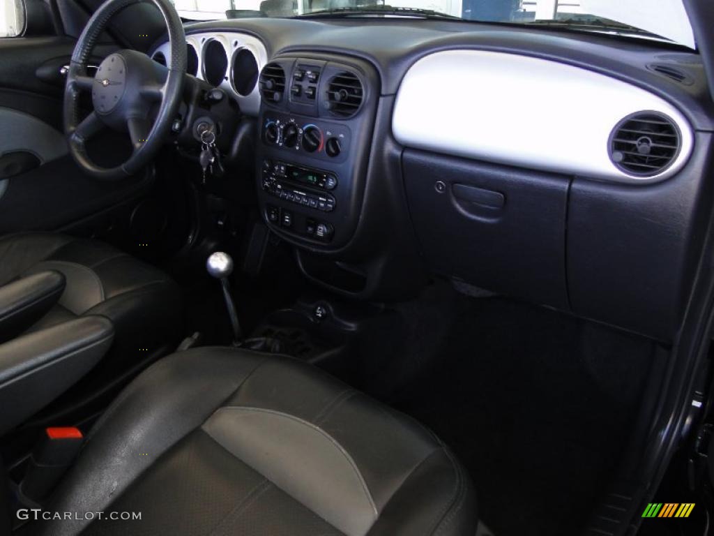 Dark Slate Gray Interior 2005 Chrysler Pt Cruiser Gt