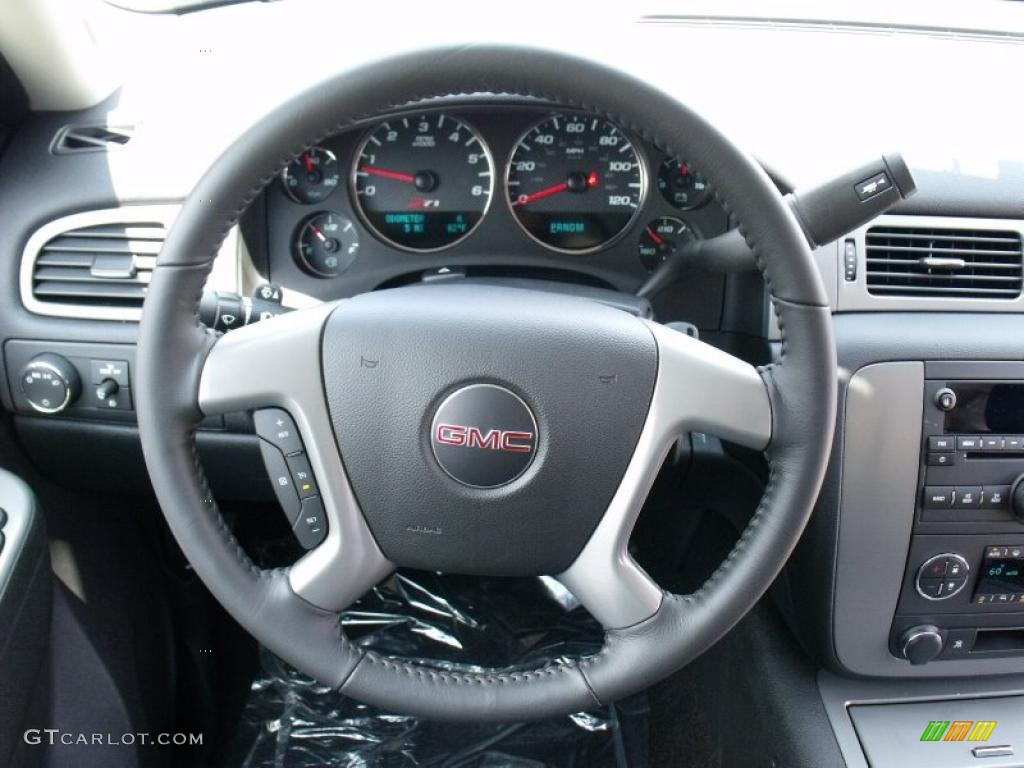 2011 GMC Sierra 1500 SLE All Terrain Extended Cab Steering Wheel Photos