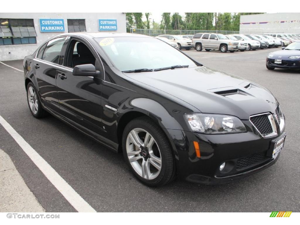 Panther Black 2009 Pontiac G8 Sedan Exterior Photo #49867019