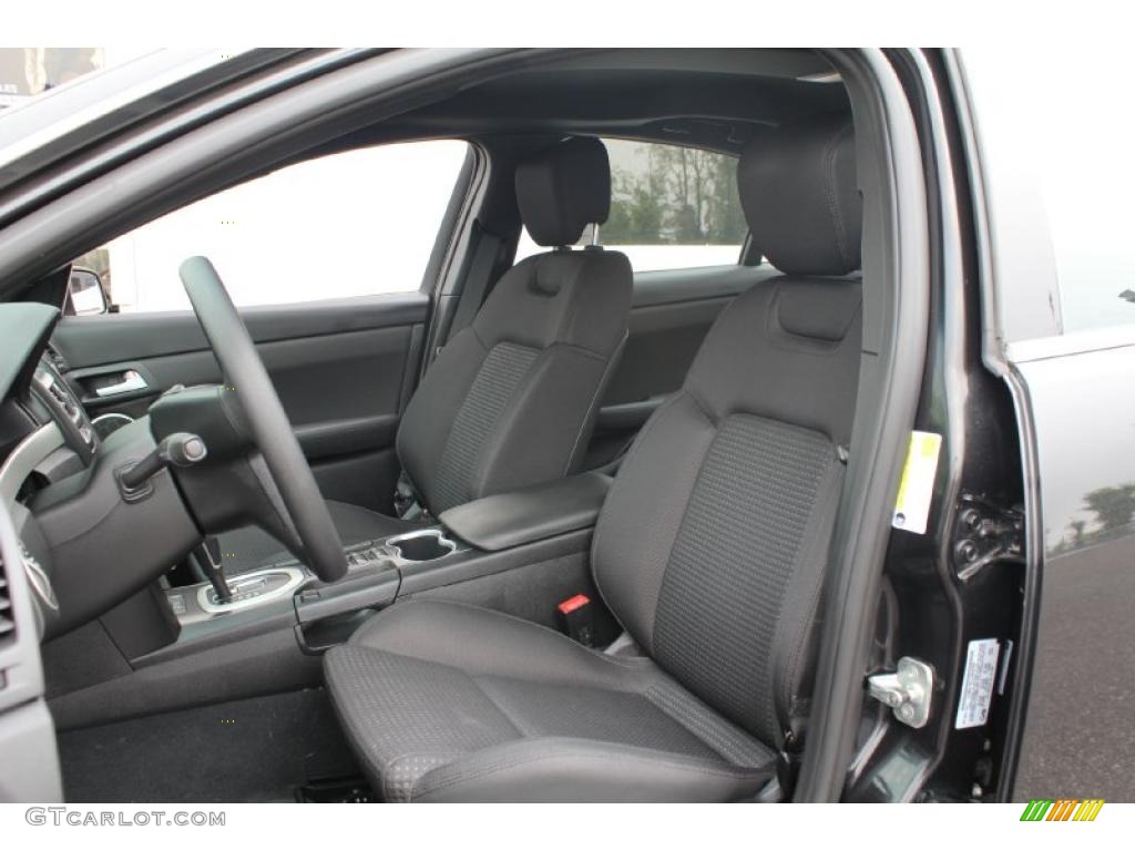Onyx Interior 2009 Pontiac G8 Sedan Photo #49867067