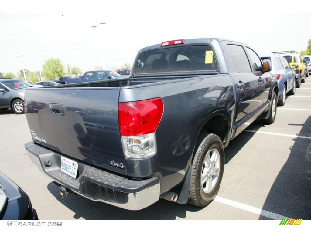 2008 Tundra CrewMax 4x4 - Slate Gray Metallic / Graphite Gray photo #2