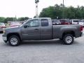 Gray Green Metallic 2011 GMC Sierra 1500 SL Extended Cab Exterior