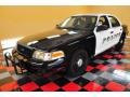 Front 3/4 View of 2009 Crown Victoria Police Interceptor