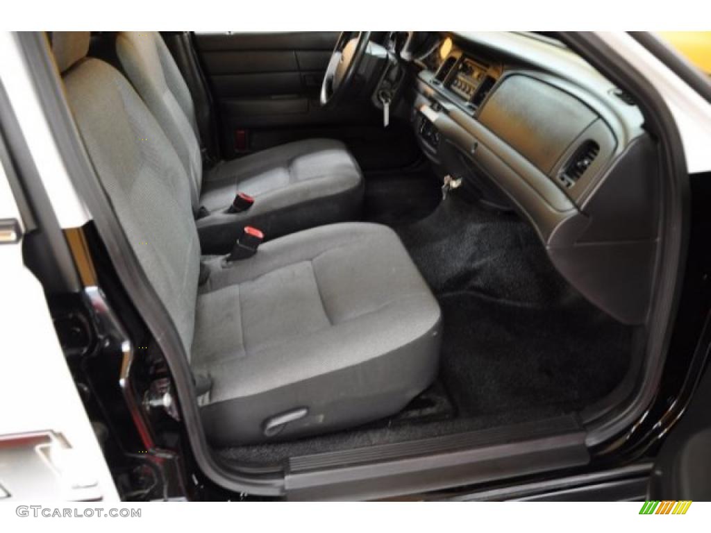 Dark Charcoal Interior 2009 Ford Crown Victoria Police Interceptor Photo #49867520