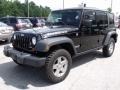 Black 2010 Jeep Wrangler Unlimited Rubicon 4x4 Exterior