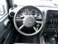 Dark Slate Gray/Medium Slate Gray Steering Wheel Photo for 2010 Jeep Wrangler Unlimited #49868549