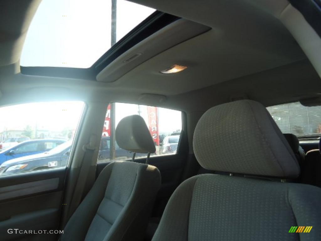2009 CR-V EX 4WD - Alabaster Silver Metallic / Black photo #7