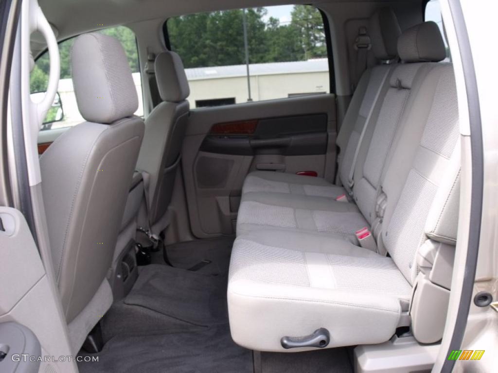 Khaki Interior 2006 Dodge Ram 3500 SLT Mega Cab 4x4 Photo #49868834