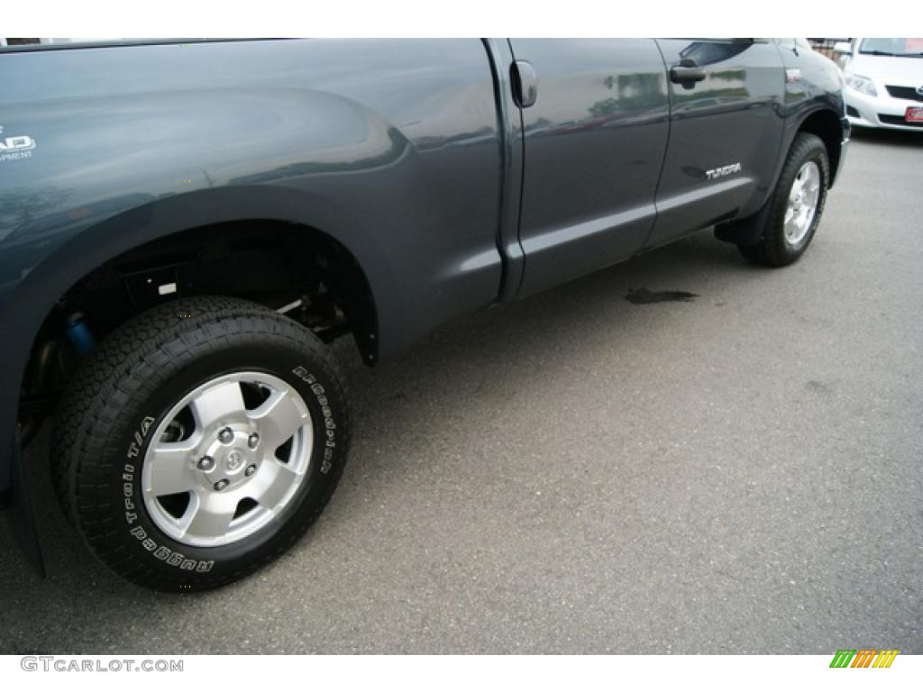 2010 Tundra TRD Double Cab 4x4 - Slate Gray Metallic / Graphite Gray photo #39