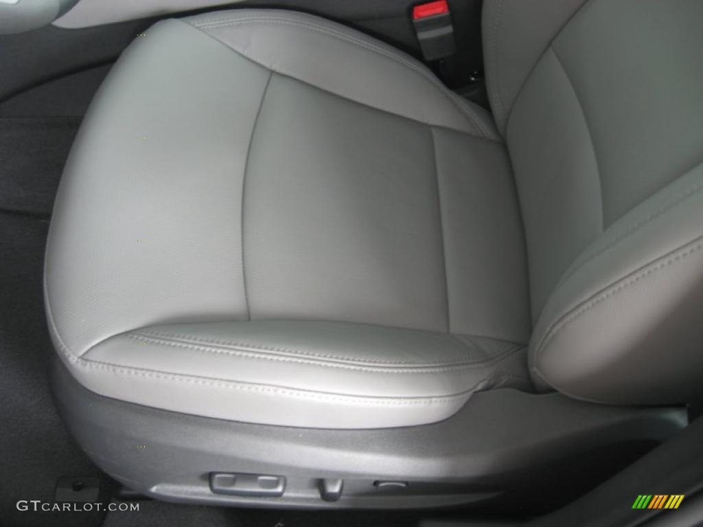 Gray Interior 2011 Hyundai Sonata Limited 2.0T Photo #49869875