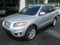 2011 Moonstone Silver Hyundai Santa Fe SE  photo #2