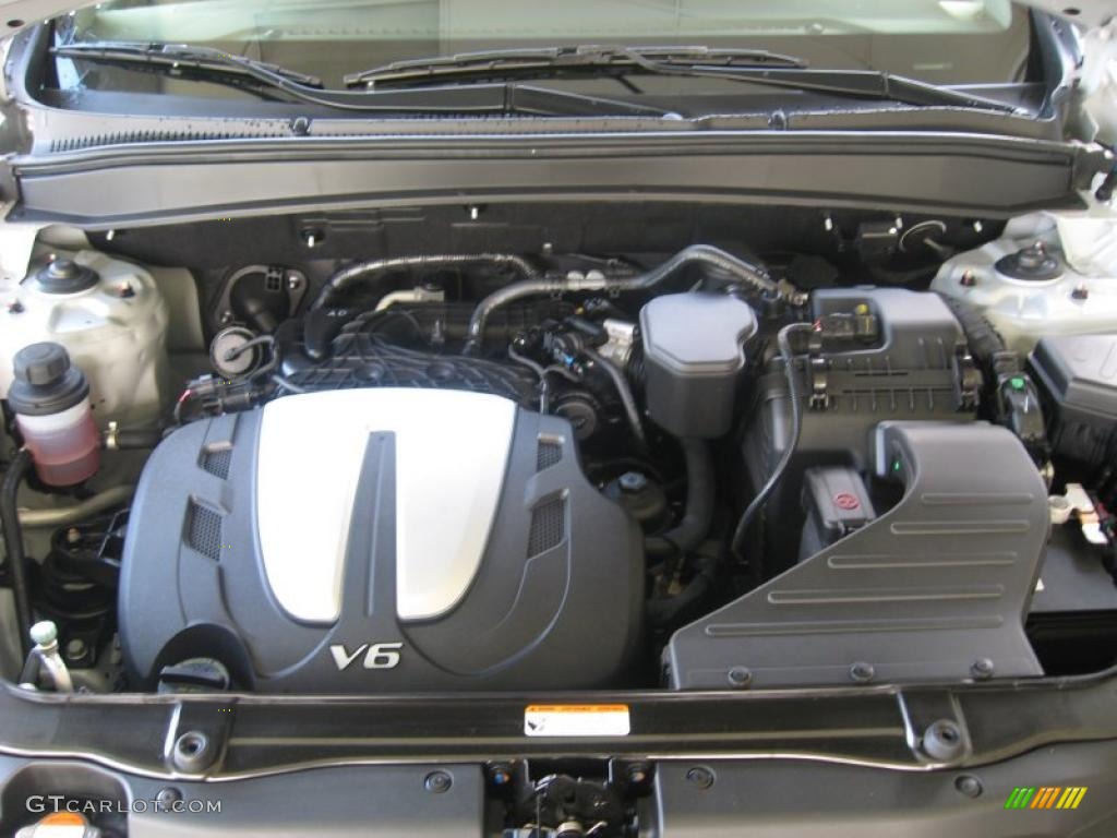 2011 Hyundai Santa Fe SE 3.5 Liter DOHC 24-Valve VVT V6 Engine Photo #49870208