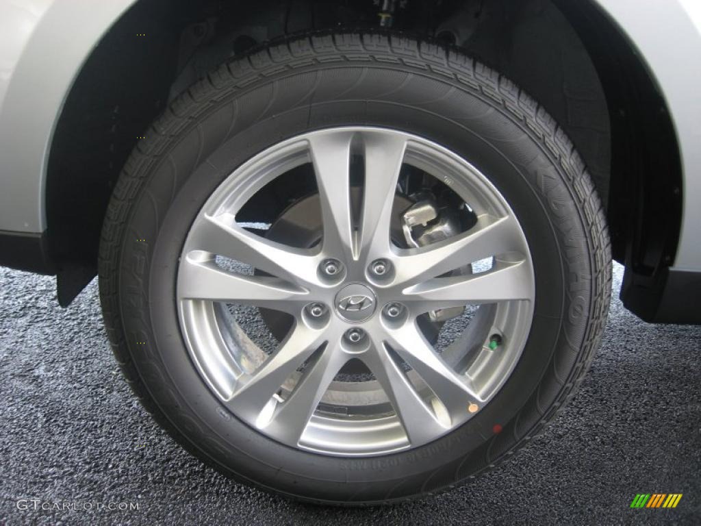 2011 Hyundai Santa Fe SE Wheel Photo #49870226