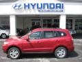 Sonoran Red 2011 Hyundai Santa Fe SE Exterior