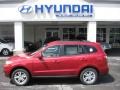 Sonoran Red 2011 Hyundai Santa Fe SE