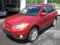 Sonoran Red 2011 Hyundai Santa Fe SE Exterior