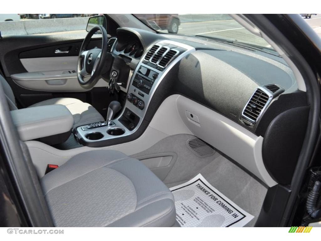 Light Titanium Interior 2010 GMC Acadia SLE AWD Photo #49870712
