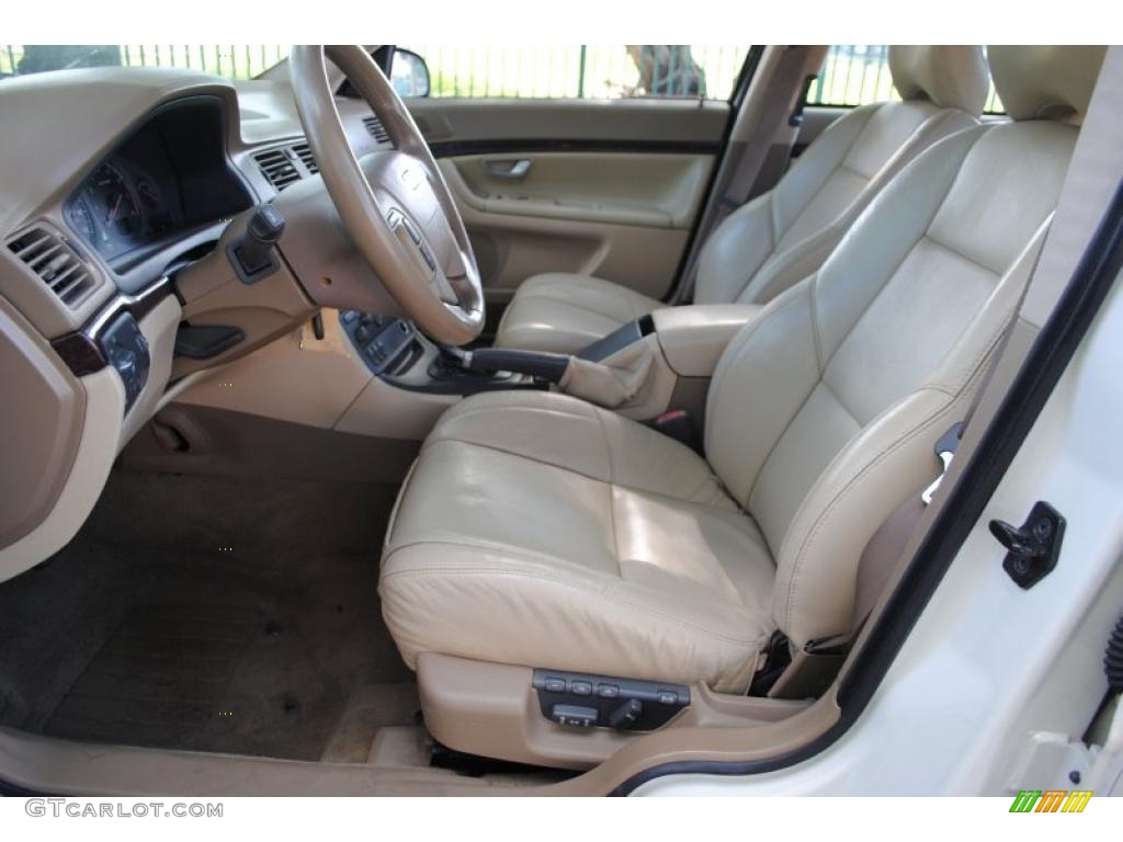 2002 S80 T6 - White / Taupe/LightTaupe photo #27