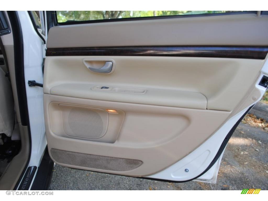 2002 Volvo S80 T6 Taupe/LightTaupe Door Panel Photo #49871557